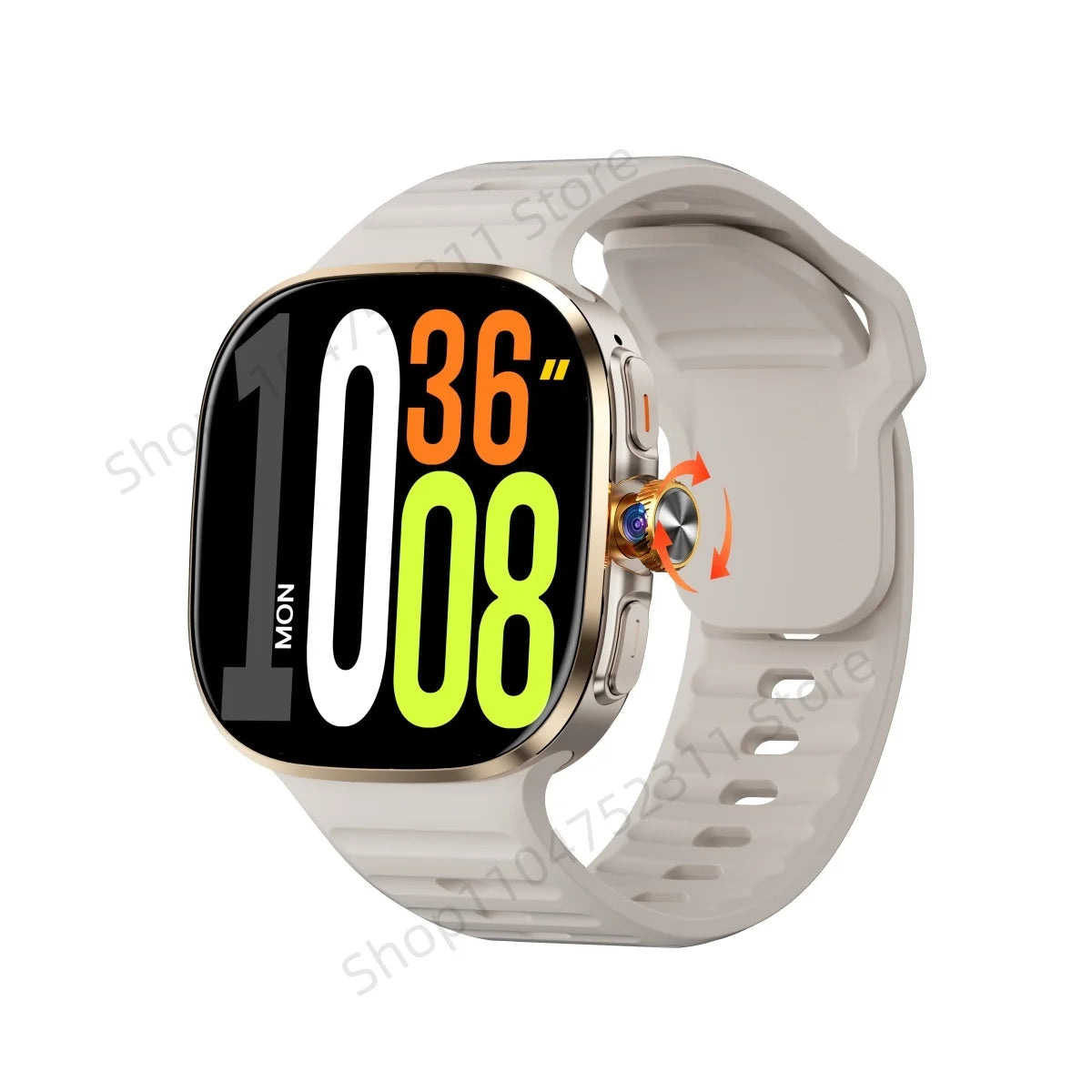 M99 5G Smartwatch – AMOLED Display Watch with Camera, GPS & Free Shipping