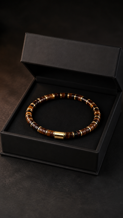 Natural Tiger’s Eye Bracelet