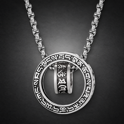 925 Sterling Silver Geometric Pendant Necklace
