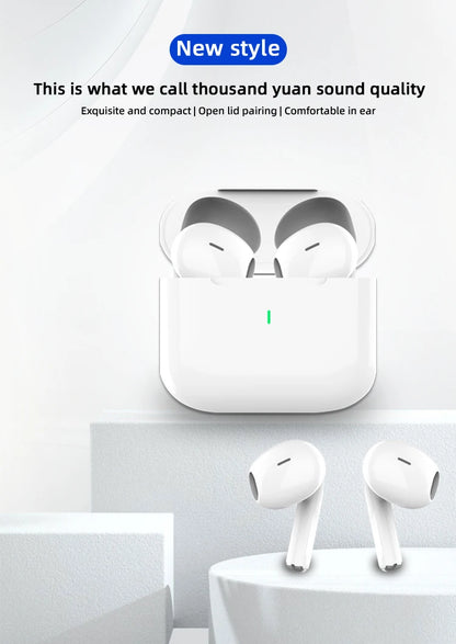 Air Pro True Wireless Earbuds – Bluetooth 5.3 ANC Noise Reduction Earphones with Charging Case & Free Shipping