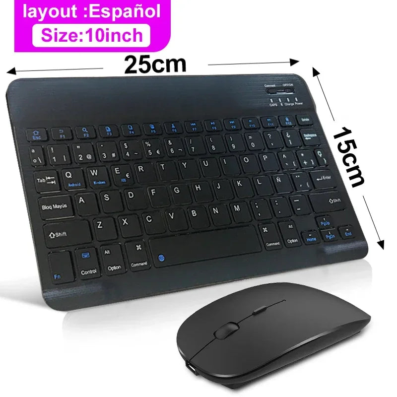 Mini Bluetooth Keyboard Set