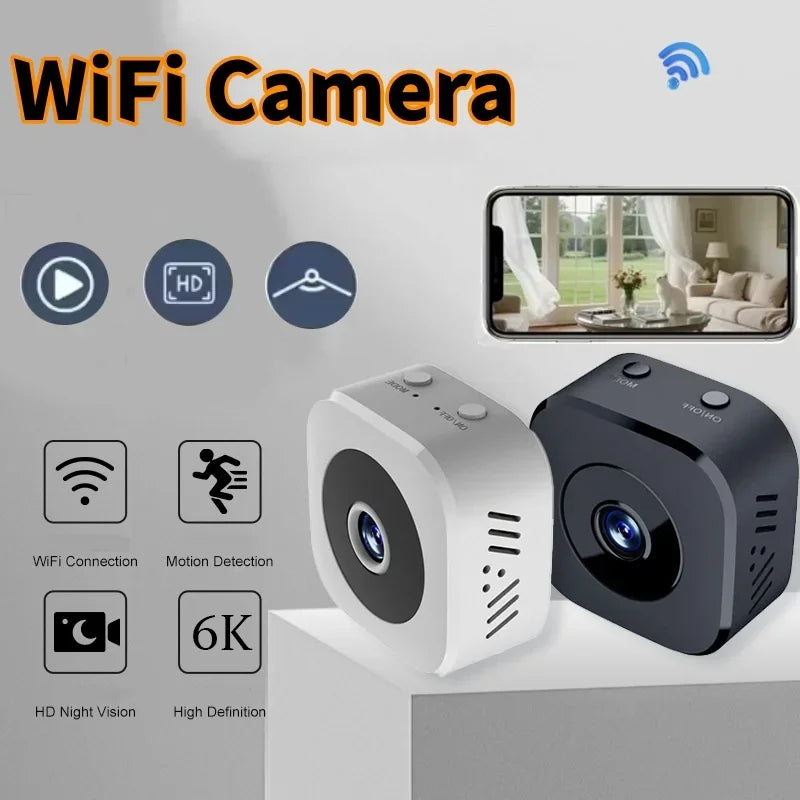 Mini Security Camera 4K Full HD WiFi Surveillance With 2 Way Audio Motion Detection Infrared Night Vision Security Camera 2026