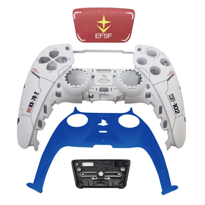 PS5 Controller Mecha Style Shell – Custom Faceplate Cover with Touchpad for DualSense Controller & Free Shipping
