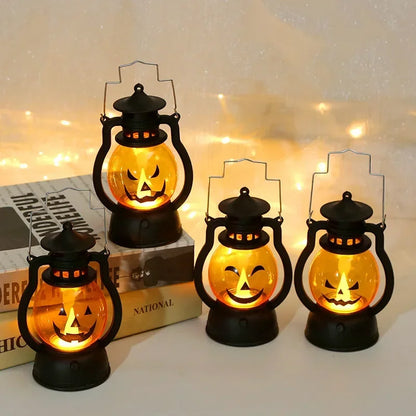 DIY LED Pumpkin Lantern Halloween Decoration