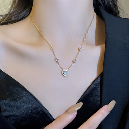 Minimalist Stainless Steel Pendant Necklaces