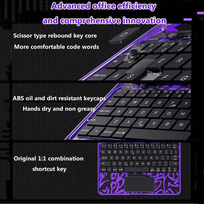 Backlit Typing