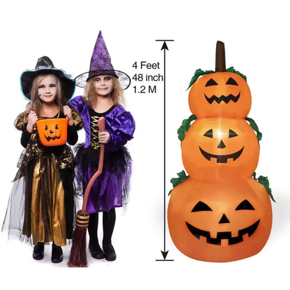 Light-Up Halloween Pumpkin Inflatable