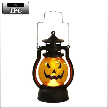 DIY LED Pumpkin Lantern Halloween Decoration