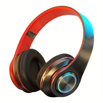 ANC Wireless Over-Eear Headphones – Deep Bass Foldable Bluetooth Headset