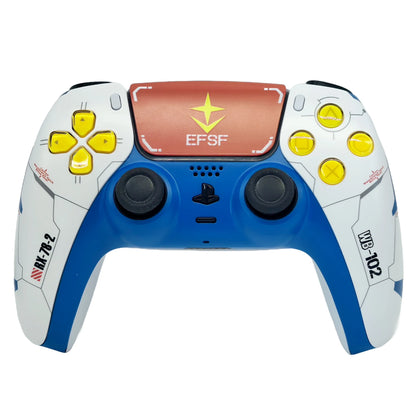 PS5 Controller Mecha Style Shell – Custom Faceplate Cover with Touchpad for DualSense Controller & Free Shipping