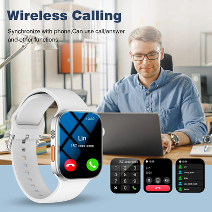 2.02” HD Smartwatch – Bluetooth Calling Fitness Watch with Weather, Sports Tracking & Free Shipping