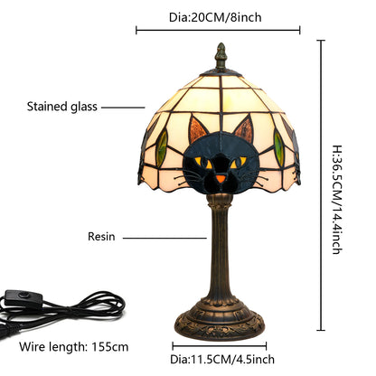 Cute Black Cat Bedside Table Lamp – Vintage Animal Desk Lamp with Free Shipping