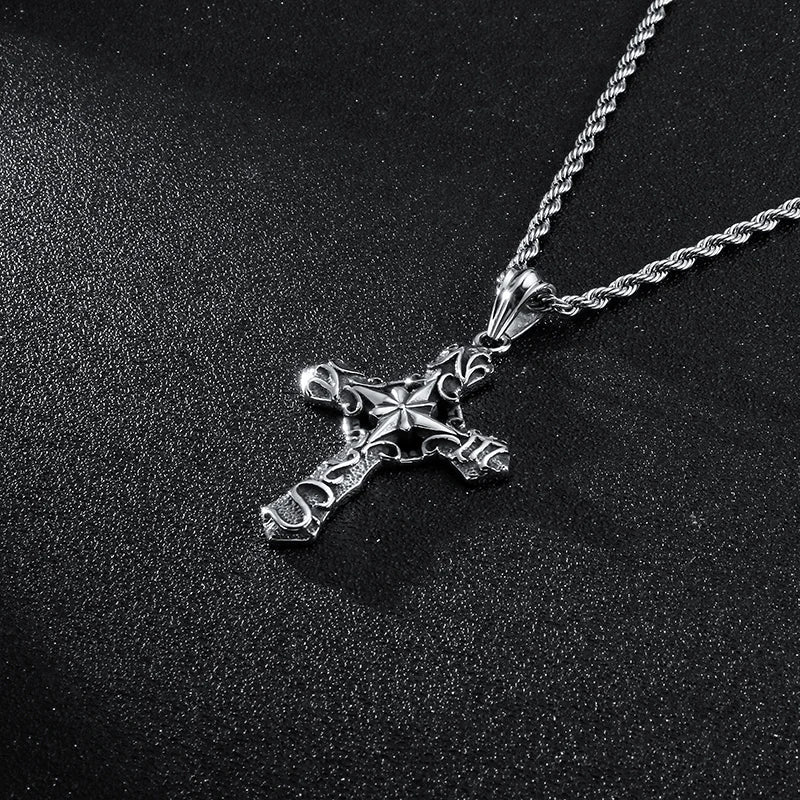 Stainless Steel Cross Necklace