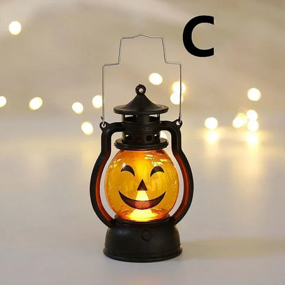DIY LED Pumpkin Lantern Halloween Decoration