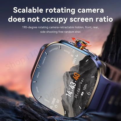 M99 5G Smartwatch – AMOLED Display Watch with Camera, GPS & Free Shipping