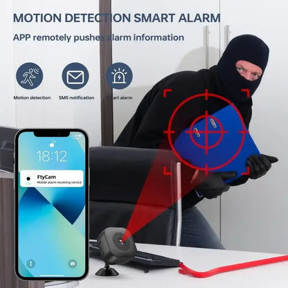 Mini Security Camera 4K Full HD WiFi Surveillance With 2 Way Audio Motion Detection Infrared Night Vision Security Camera 2026