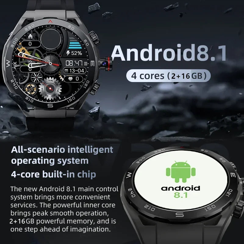 VP900 4G Smartwatch with SIM Card – GPS Fitness Watch with Camera, Video Call, Waterproof Design & Free Shipping