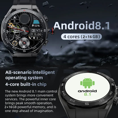 VP900 4G Smartwatch with SIM Card – GPS Fitness Watch with Camera, Video Call, Waterproof Design & Free Shipping