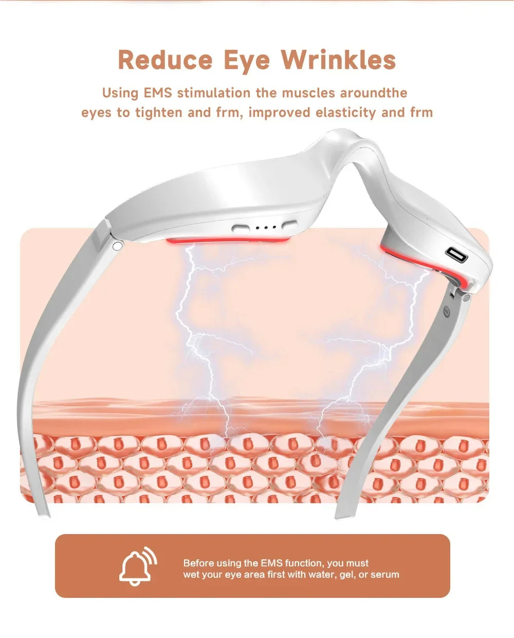 Red Light EMS Eye Care Massager