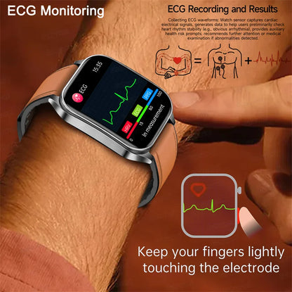 Health Monitoring Smartwatch – Bluetooth Calling Fitness Watch with Free Shipping