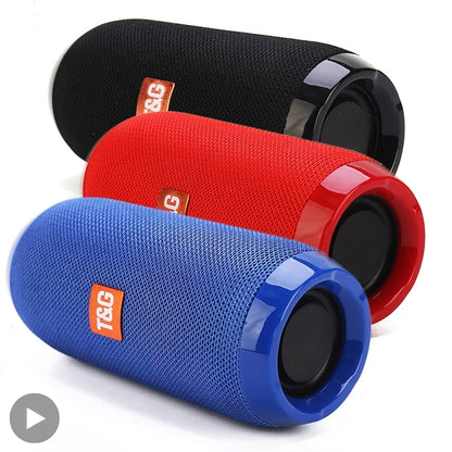 Portable Wireless Bluetooth Speaker – Mini Outdoor Bass Speaker with FM Radio, Hands-Free Call & Free Shipping