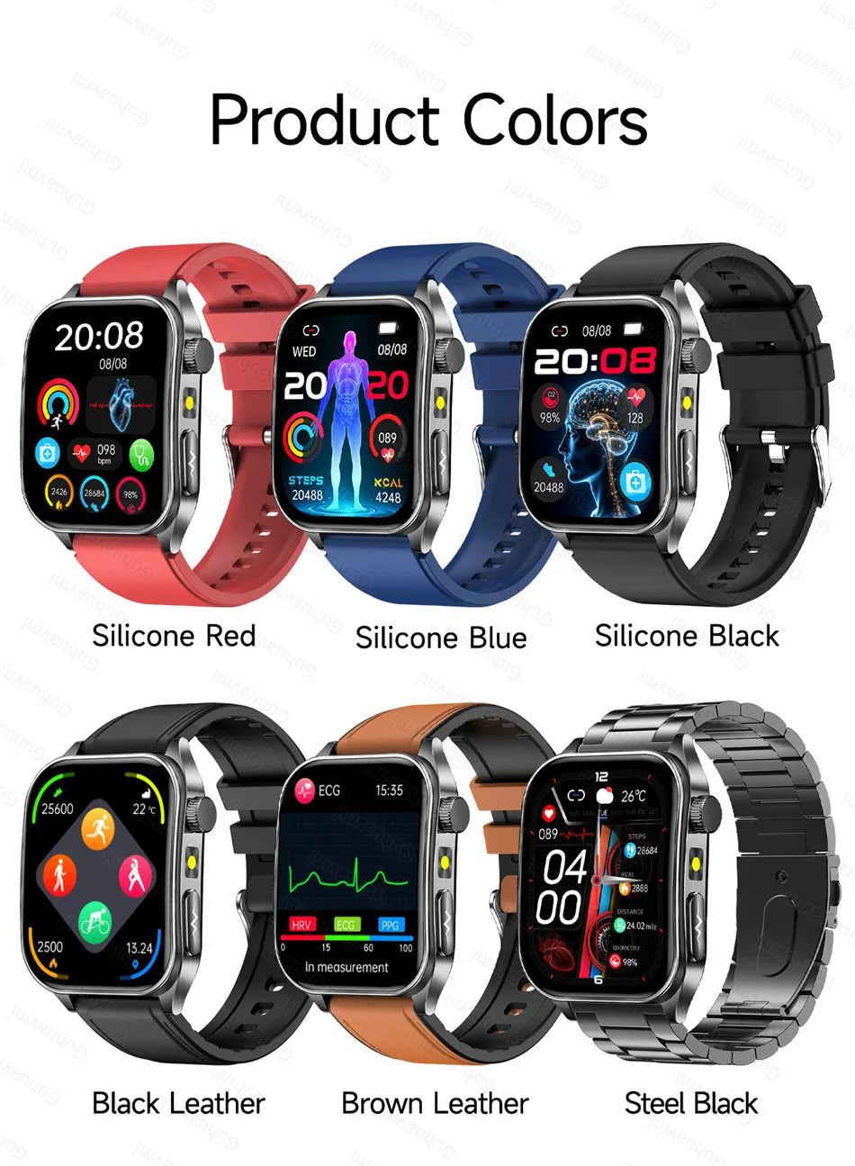 Health Monitoring Smartwatch – Bluetooth Calling Fitness Watch with Free Shipping