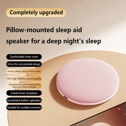 Under Pillow Bluetooth Sleep Speaker – Portable Bedside Relaxation Speaker for Sleep, Music & Home Comfort with Free Shipping