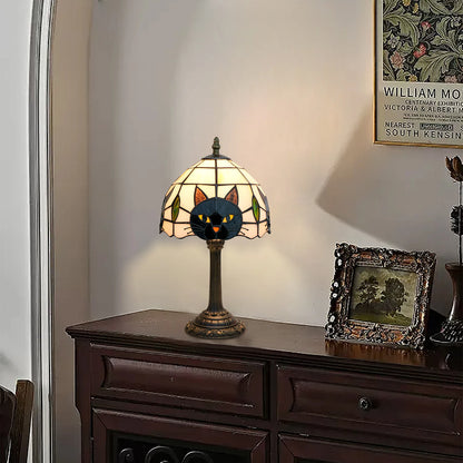 Cute Black Cat Bedside Table Lamp – Vintage Animal Desk Lamp with Free Shipping