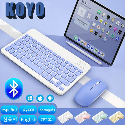 Mini Bluetooth Keyboard Set