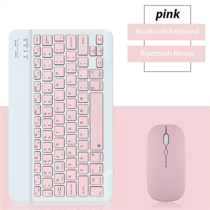 Bluetooth Keyboard & Mouse Set for iPad, Tablet & Laptop
