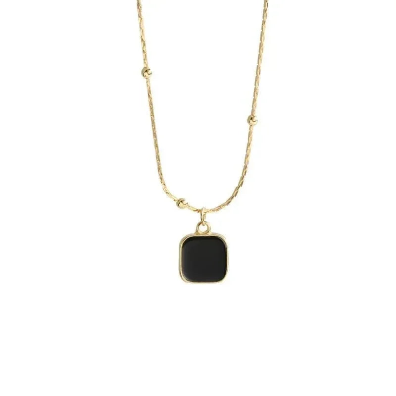 Minimalist Stainless Steel Pendant Necklaces