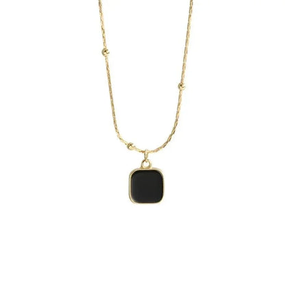 Minimalist Stainless Steel Pendant Necklaces