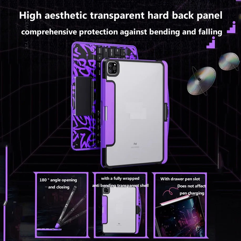 Magnetic iPad Keyboard Case