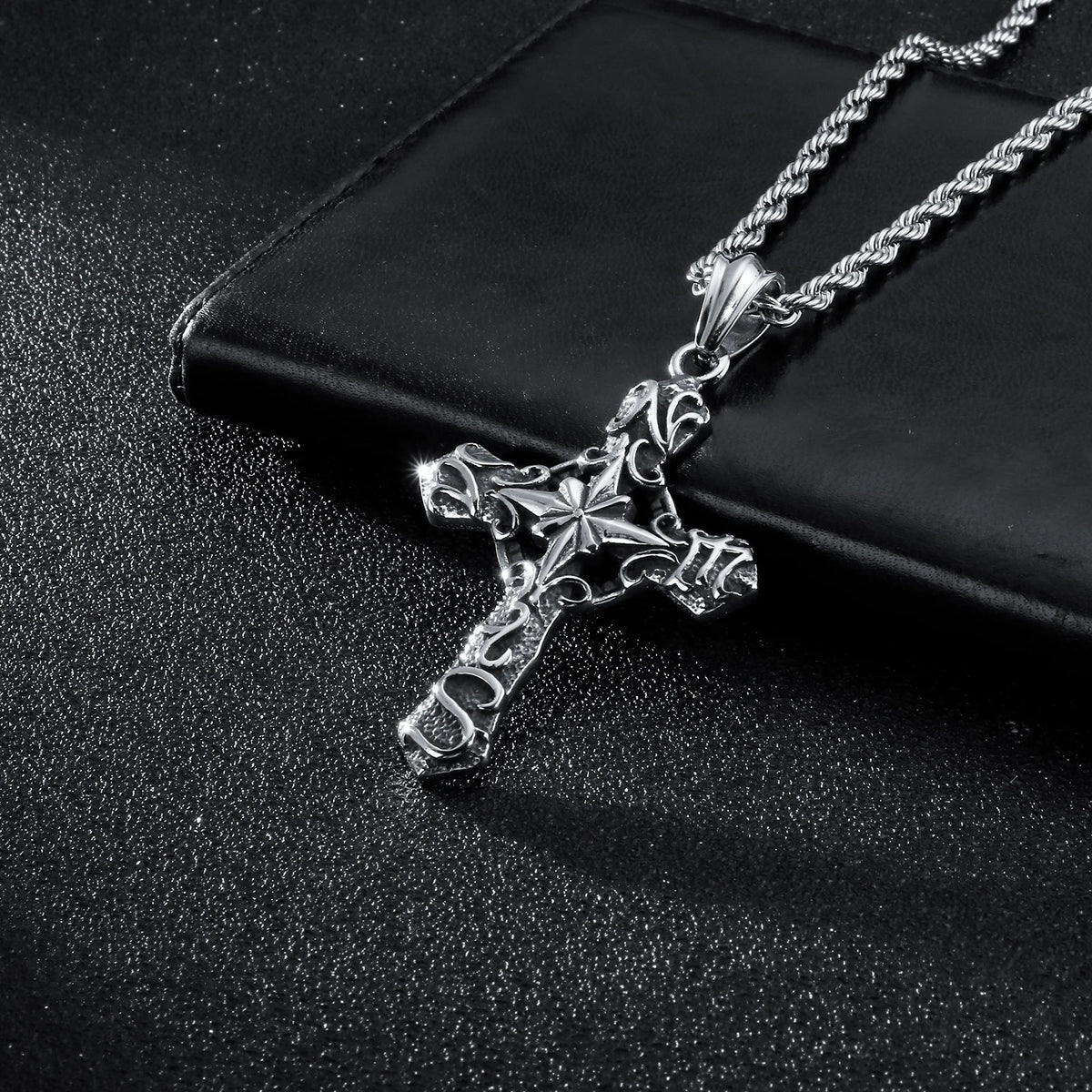 Stainless Steel Cross Necklace