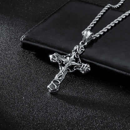 Stainless Steel Cross Necklace