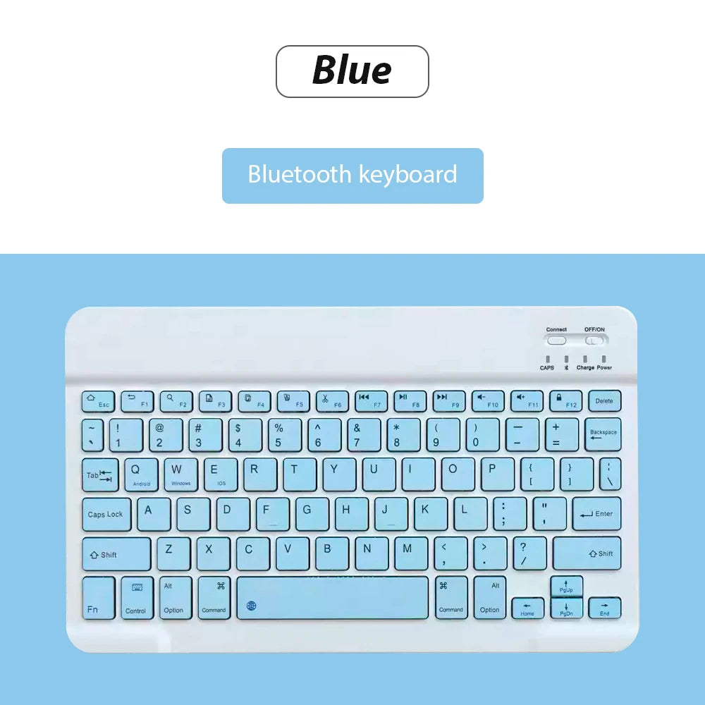 Bluetooth Keyboard & Mouse Set for iPad, Tablet & Laptop