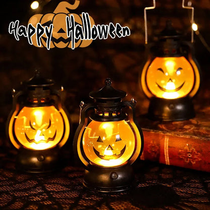 DIY LED Pumpkin Lantern Halloween Decoration