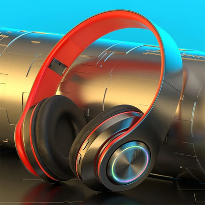 ANC Wireless Over-Eear Headphones – Deep Bass Foldable Bluetooth Headset