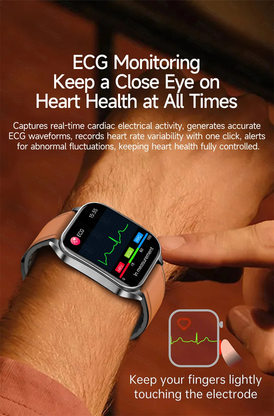 Health Monitoring Smartwatch – Bluetooth Calling Fitness Watch with Free Shipping