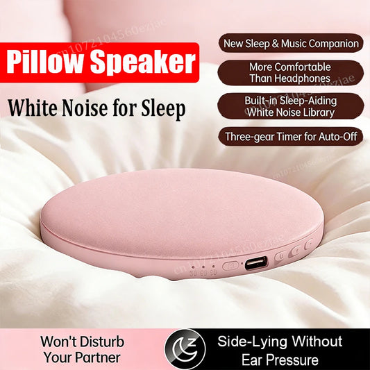 Under Pillow Bluetooth Sleep Speaker – Portable Bedside Relaxation Speaker for Sleep, Music & Home Comfort with Free Shipping