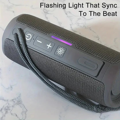 Portable Wireless Bluetooth Speaker – Mini Outdoor Bass Speaker with FM Radio, Hands-Free Call & Free Shipping