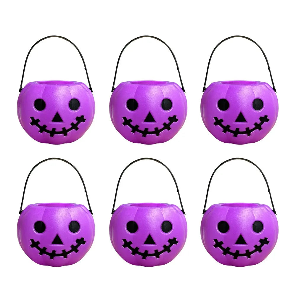 6-Piece Mini Halloween Candy Buckets