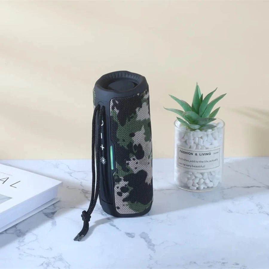 Portable Wireless Bluetooth Speaker – Mini Outdoor Bass Speaker with FM Radio, Hands-Free Call & Free Shipping