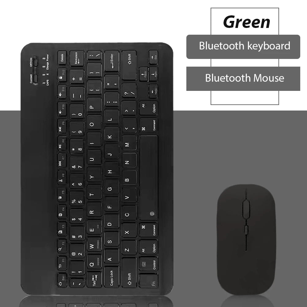 Bluetooth Keyboard & Mouse Set for iPad, Tablet & Laptop