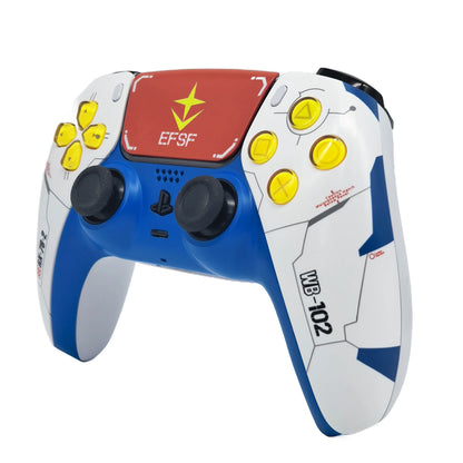 PS5 Controller Mecha Style Shell – Custom Faceplate Cover with Touchpad for DualSense Controller & Free Shipping