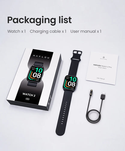 HAYLOU Watch 2 Pro Smartwatch – Fitness Watch with Large Display & Free Shipping