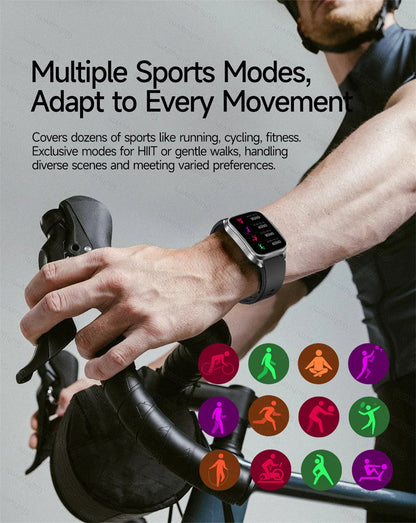 Health Monitoring Smartwatch – Bluetooth Calling Fitness Watch with Free Shipping