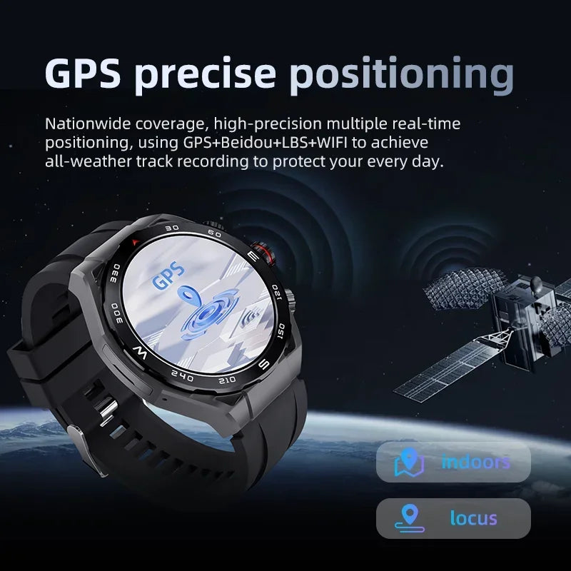 VP900 4G Smartwatch with SIM Card – GPS Fitness Watch with Camera, Video Call, Waterproof Design & Free Shipping