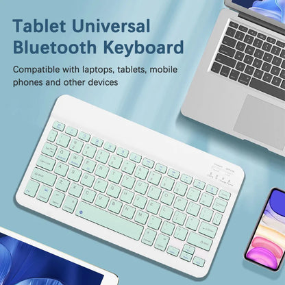 Slim Bluetooth Keyboard for iPad & Tablet