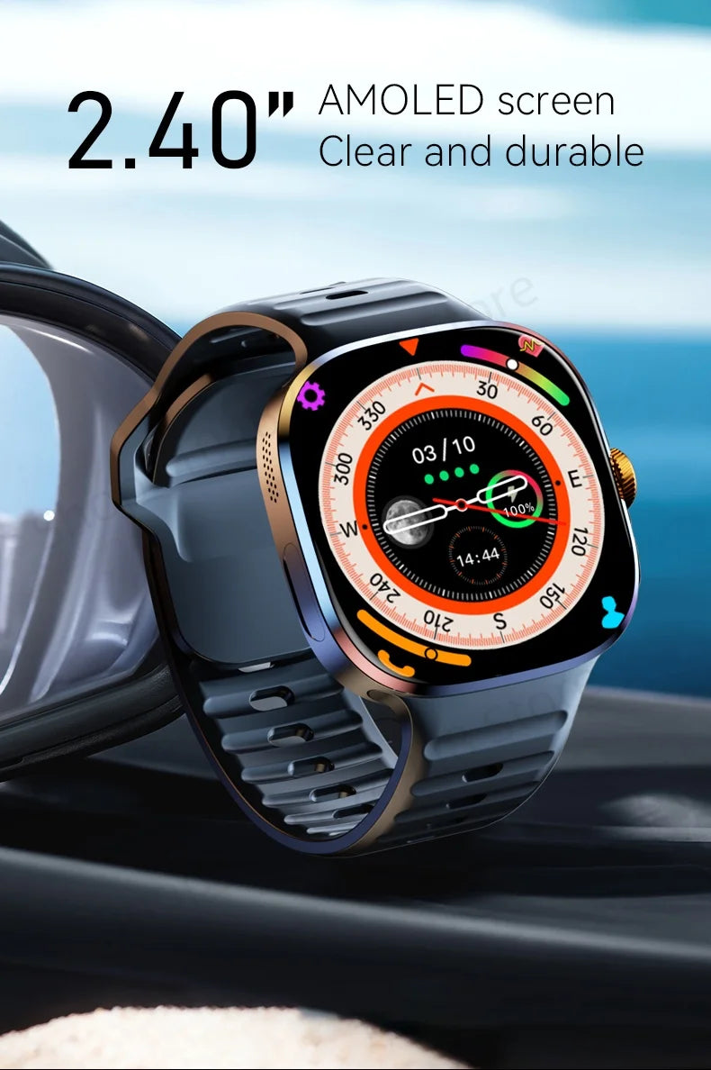 M99 5G Smartwatch – AMOLED Display Watch with Camera, GPS & Free Shipping